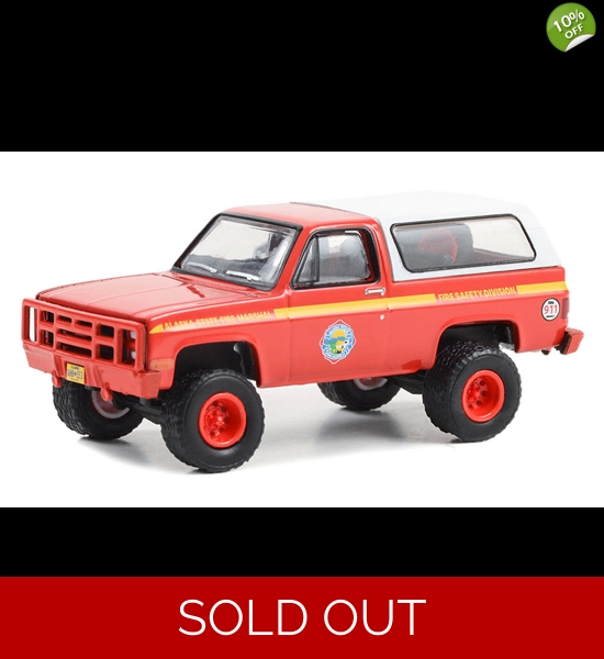 G.L. Alaska State Fire Marshal '84 Chevy M1009 Diecast